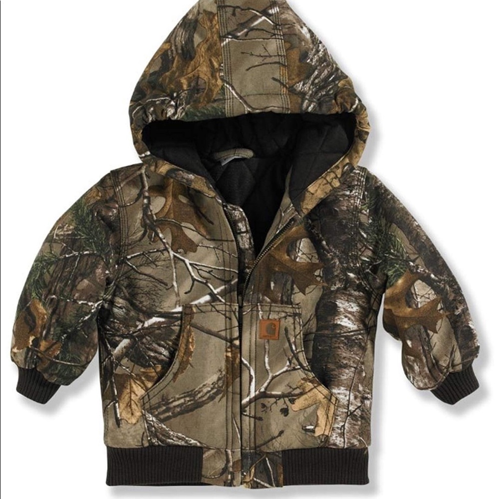 Carhartt Realtee Xtra camo quilt lined jacket